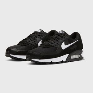 Nike AIR MAX 90 Women's Casual Shoes White Black CQ2560-001 US Size 9